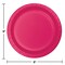 Touch Of Color 9" Hot Magenta Pink Paper Plates 240 PK 47177B - alternate 2